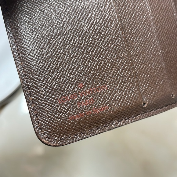 Louis Vuitton Compact Snap Zip Bi fold Wallet DAMIER EBENE - Picture 12 of 13